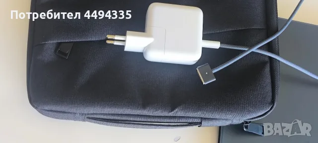 MacBook Air M4 13.6" + протектор и чанта, снимка 4 - Лаптопи за работа - 55612917