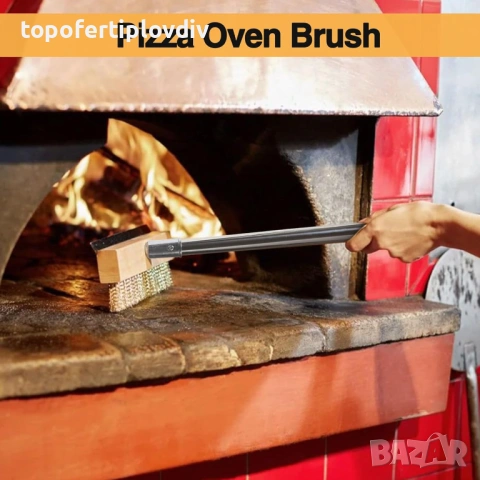 Четка за почистване на пещ/фурна TIHOOK Pizza Oven, снимка 4 - Печки, фурни - 54676207