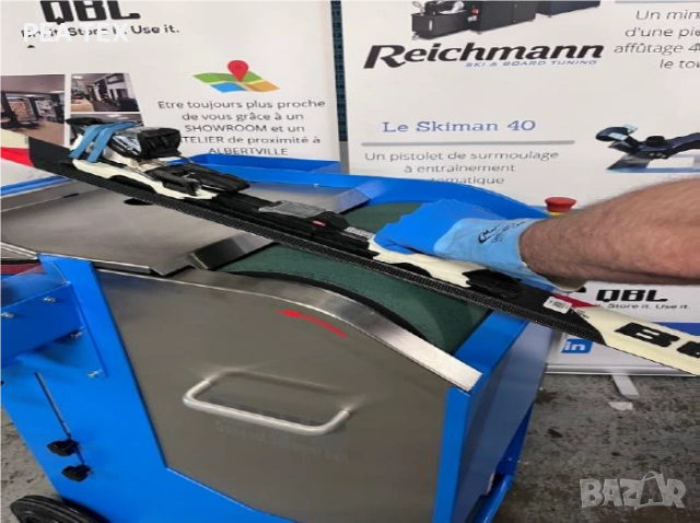 За сервиз на ски и сноуборд - комбинирана МАШИНА за шлайфане на базата и странично заточване, снимка 6 - Зимни спортове - 54195305