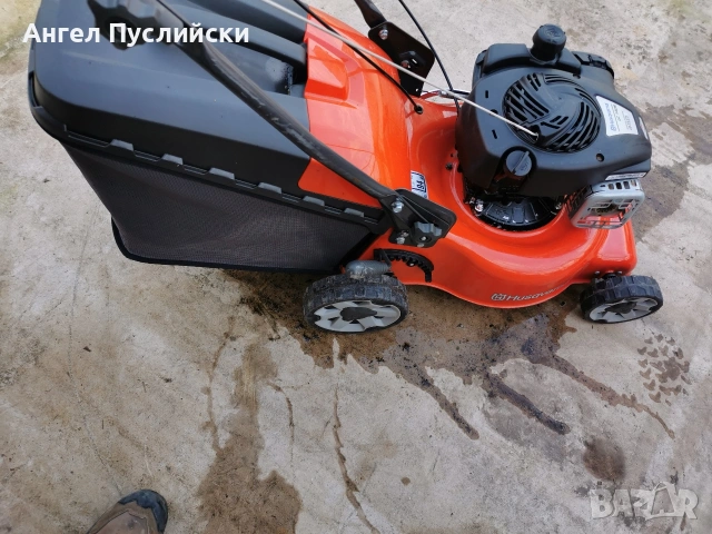 Husqvarna Самоходна бензинова косачка Briggs Stratton, снимка 4 - Градинска техника - 54068684