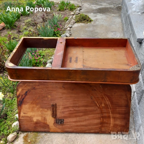 Стара разтегателна английска маса, снимка 2 - Маси - 54008998