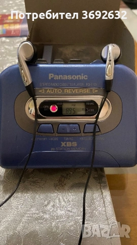 Уокмен Радиокасетофон Panasonic, снимка 2 - Радиокасетофони, транзистори - 54674416