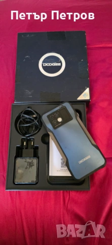 Doogee V20 256GB Phantom Gray НЕРАЗЛИЧИМ ОТ НОВ! ПЪЛЕН КОМПЛЕКТ!, снимка 9 - Samsung - 54311513