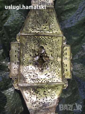 Уникален посребрен колан, снимка 12 - Антикварни и старинни предмети - 54317107