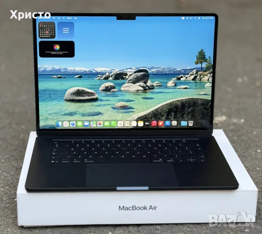 ГАРАНЦИОНЕН!!! Apple MACBOOK AIR 15” M5, 16GB RAM, 512GB SSD, Midnight + Apple Magic mouse + Чанта, снимка 2 - Лаптопи за работа - 55426928