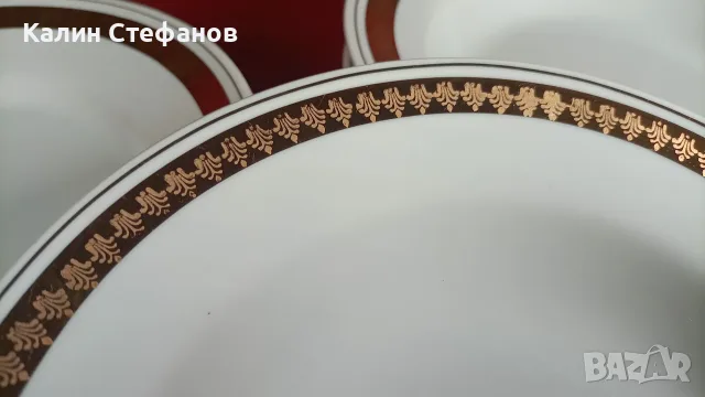 Комплект порцеланови чинии Разград, супа, основно по 6 бр плюс допълнителни, снимка 3 - Чинии - 55663453