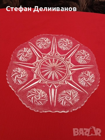 масивна кристална купа 