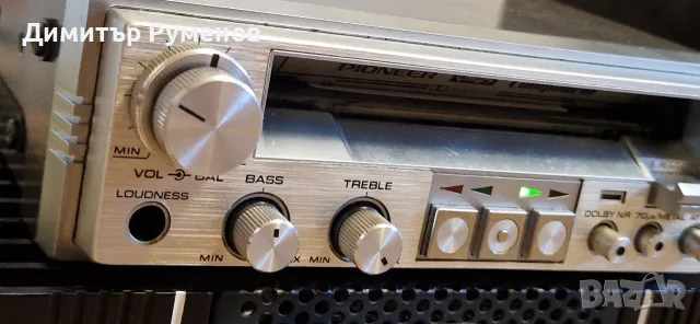 Комплект касетофон и стъпало Pioneer KP-707G, Pioneer GM-120, снимка 7 - Ресийвъри, усилватели, смесителни пултове - 55487009
