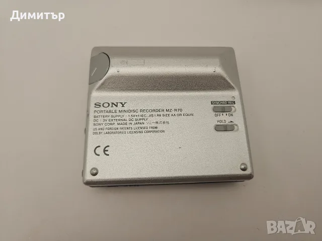 Sony mini disk player MD digital recording walkman MZ-R70 плеър мини диск, снимка 7 - Други - 55390205