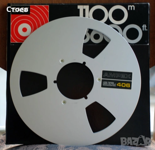 Магнетофонни ролки AMPEX и SONY 26,5 см, снимка 4 - Декове - 45688682