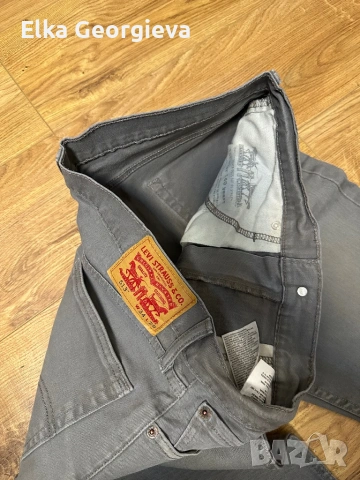 Оригинални мъжки дънки Levi’s размер 34, снимка 2 - Дънки - 54371804