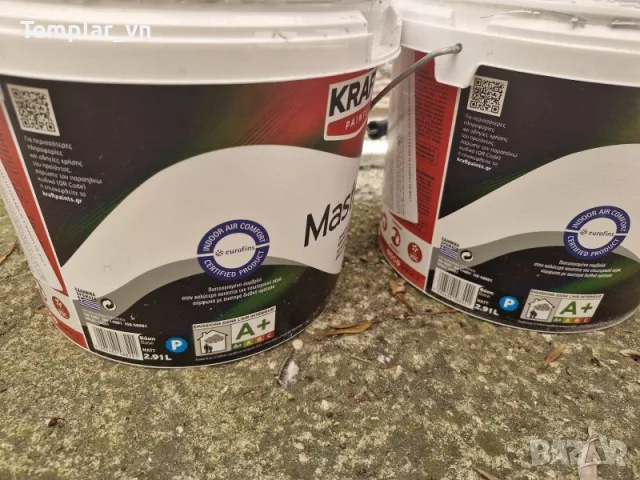 Kraft Master BASE MATT 2.9 L x 2, снимка 2 - Бои, лакове, мазилки - 55376043