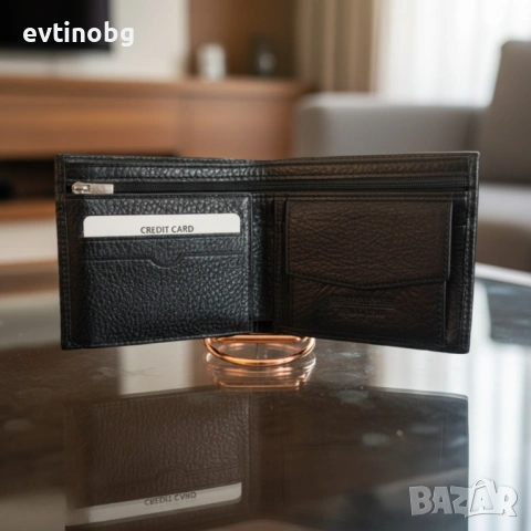 Луксозен кожен портфейл - всички документи и пари на едно място, снимка 3 - Портфейли, портмонета - 53949310