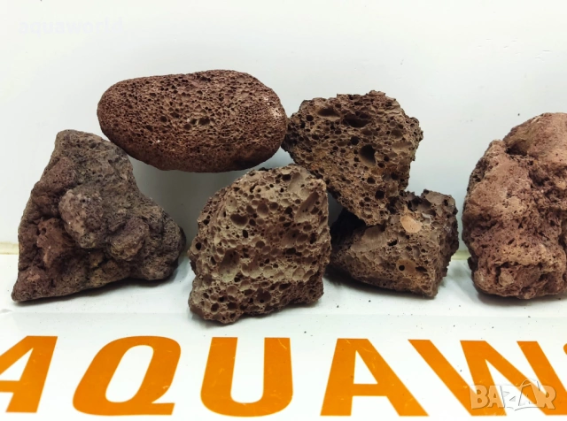 "ПРОМОЦИЯ" Lava rocks естествени Лава камъни червени, снимка 4 - Аквариуми - 23568193