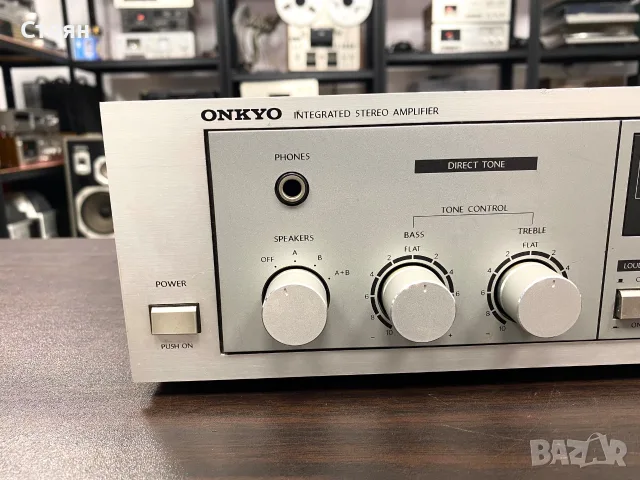 Japan Hi-Fi усилвател Onkyo, снимка 4 - Ресийвъри, усилватели, смесителни пултове - 55379077