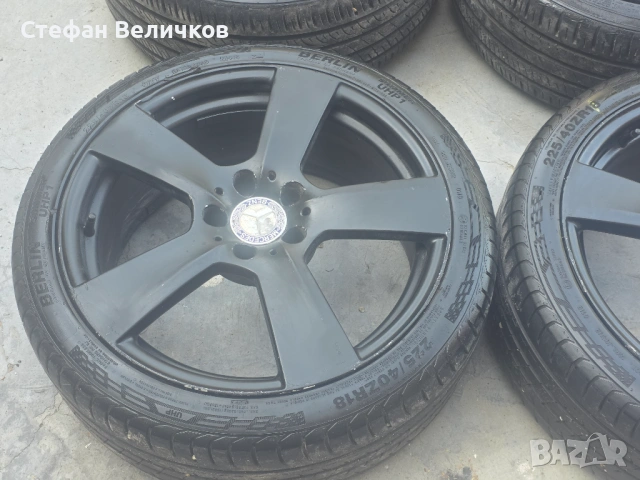 🔥 Оригинални джанти за Mercedes-Benz – 18-ки, визия + стабилност! 🔥, снимка 4 - Гуми и джанти - 54053357