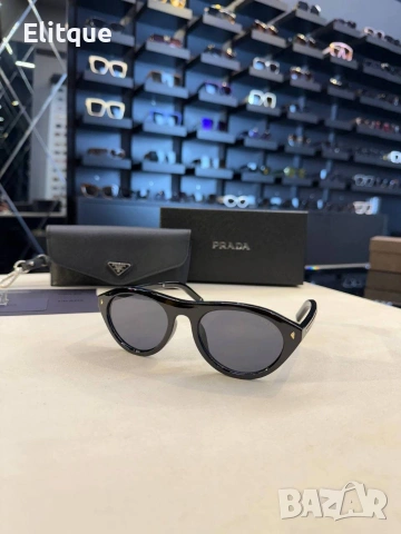 Очила + висок клас калъф + на марката кутия + сертификат + кърпичка prada Tiffany , снимка 4 - Слънчеви и диоптрични очила - 54648762