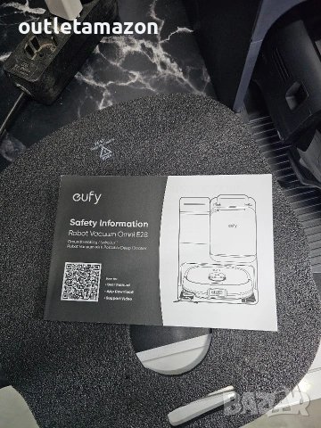 eufy Роботизирана прахосмукачка Omni E28 , снимка 17 - Прахосмукачки - 54476320