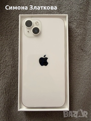 iPhone 14 plus бял, 128GB, снимка 3 - Apple iPhone - 55135970
