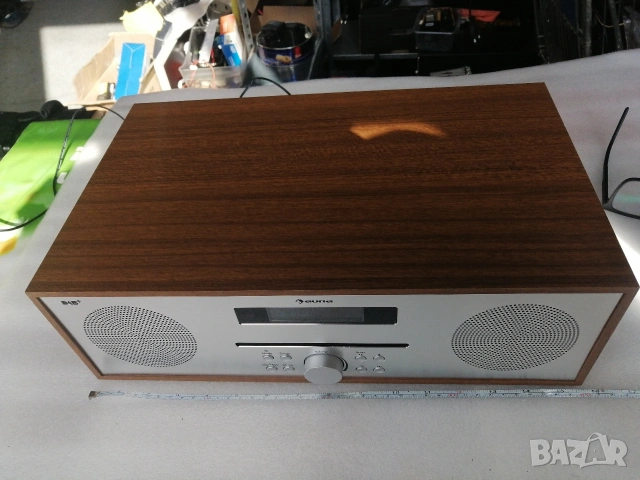 FM, DAB+, Bluetooth, USB, CD радиоприемник AUNA Silver Star, снимка 3 - Аудиосистеми - 54447653