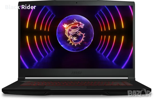 Нов Гейминг лаптоп MSI - Thin GF63 12UC, 15.6'', FHD, i5, 16 RAM, 144Hz, RTX3050