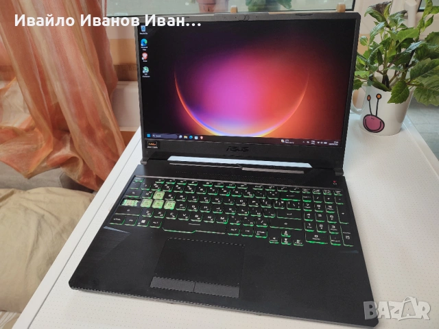 ASUS tuf gaming f15 - GTX 1660 Ti, 144hz