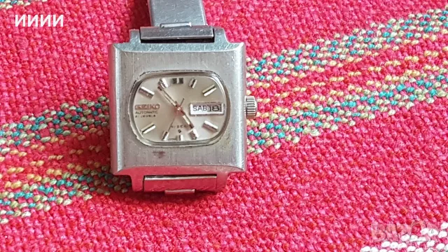 Автоматичен дамски часовник SEIKO , снимка 2 - Дамски - 55581912