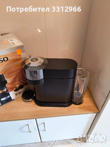 Krupa Nespresso Vertuo Next за части не тръгва, снимка 4 - Кафемашини - 54485511