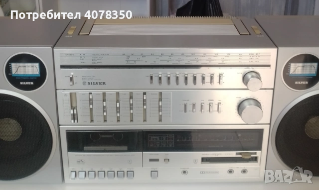 SILVER SR8800, снимка 3 - Радиокасетофони, транзистори - 54378205