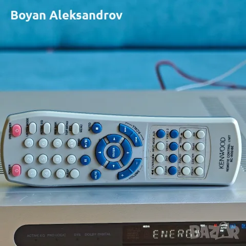 Kenwood VRS-5100 — Тънък Слим 6.1 AV Ресивър (с оригинално дистанционно), снимка 2 - Ресийвъри, усилватели, смесителни пултове - 55502746