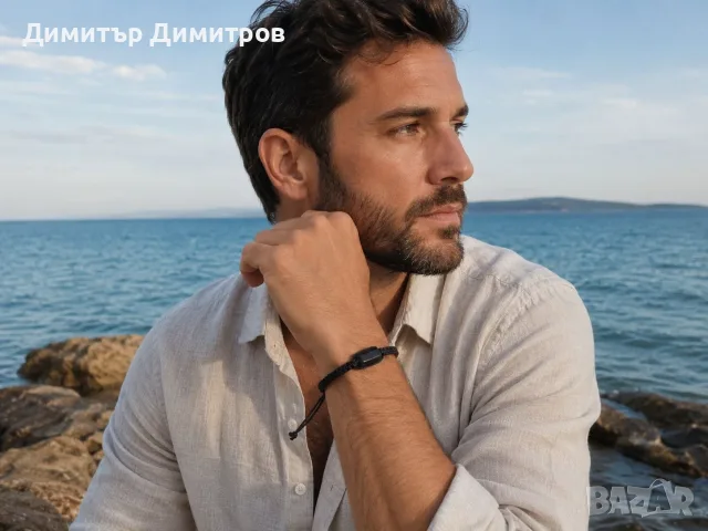 Гривни с най-силния защитен камък – черен турмалин. Бижута Луди гъби. Ръчно плетени.