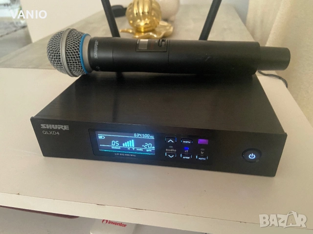 SHURE QLXD24E/B58 - Вокален Безжичен Микрофон