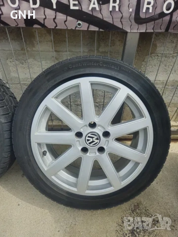 Джанти Dezent 17 цола 5х112 , 7j , et20 , 225/55/17 Audi , Vw , Skoda, снимка 5 - Гуми и джанти - 54527788