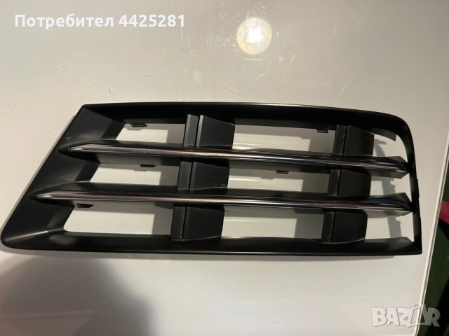 решетка лява в предна броня Audi A4 m 2015-2019 г. #001S, снимка 3 - Части - 54650514