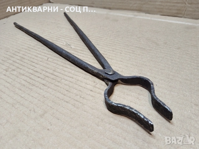 Стари Ковани Ковашки Клещи. / НОМЕР 1763., снимка 2 - Антикварни и старинни предмети - 53991416