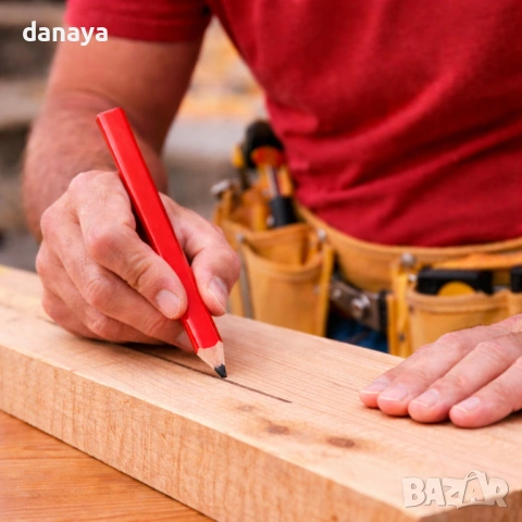 6332 Плосък дърводелски молив за маркиране, снимка 3 - Други - 54146249