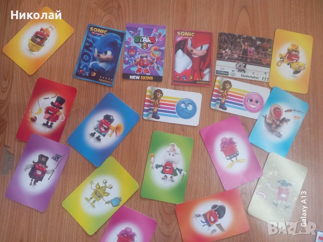 Карти , стикери , тазове .., снимка 3 - Карти за игра - 54992003