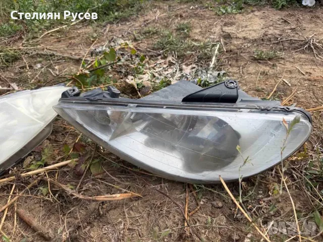 фарове ляв и десен за peugeot 206 1.4 hdi 67кс   - цена за 20 евро общо за двата   КОЛАТА Е: 50 кило, снимка 7 - Части - 55314696