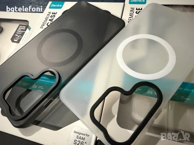 BENKS луксозни матирани Magsafe гърбове за Samsung Galaxy S26 Ultra,S26+,S26, снимка 8 - Калъфи, кейсове - 53953238