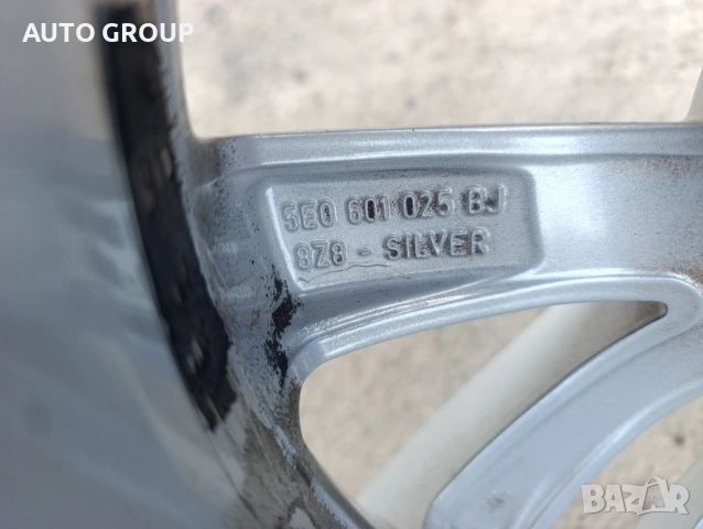 Джанта 16 цола 5х112 ЕТ46 за Шкода, Ауди, Сеат / Skoda, Audi, VW - 5E0601025BJ, снимка 6 - Гуми и джанти - 54733066