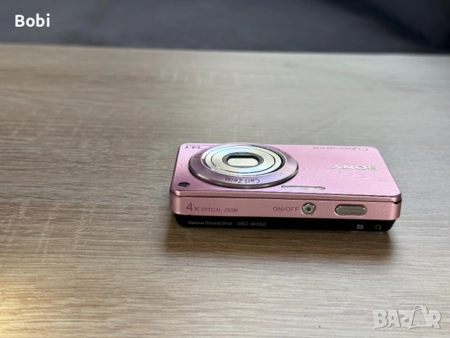 Sony Cyber-shot DSC-W350 – Pink, снимка 8 - Фотоапарати - 54430566