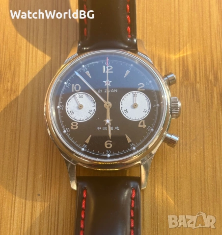 Sugess/Seagull 1963 SU1962BKM 38mm - Нов, снимка 2 - Мъжки - 55235271