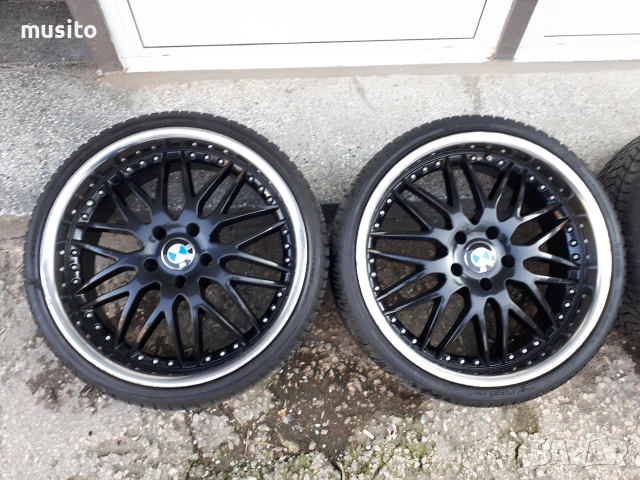 продават се джанти с зимни гуми 245/30R20 може и без гумите 5×120, снимка 2 - Гуми и джанти - 54701318