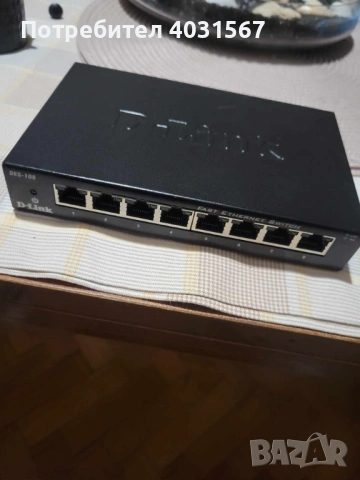8‑портов D-link DES-108 суич / switch DES-108