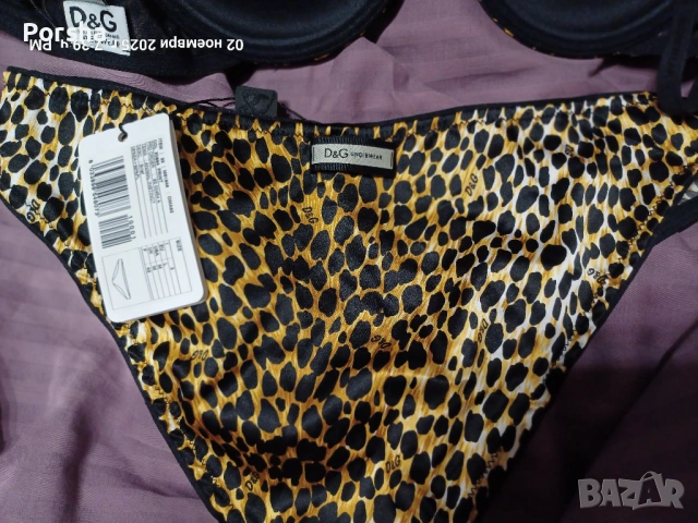 Комплект сутиен и прашки Dolce & Gabbana , снимка 10 - Бельо - 54482628