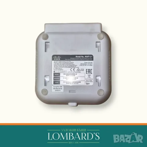 Cisco Wireless-N Access Point with PoE (WAP121), N: 44127273, снимка 2 - Мрежови адаптери - 55613334