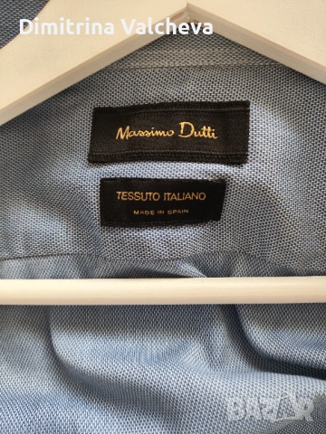 Мъжка риза Massimo Dutti, снимка 3 - Ризи - 54691709