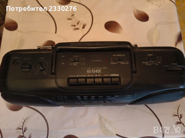 PANASONIC RX-FS430, снимка 4 - Радиокасетофони, транзистори - 54382591