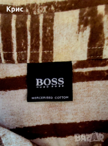 BOSS оригинална мъжка риза, снимка 4 - Ризи - 54574227