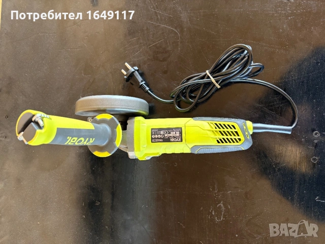 Ъглошлайф Ryobi RAG 950 - 125mm[нов], снимка 7 - Ъглошлайфи - 54631387